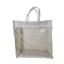 ELEGANT TRANSPARENT TOTE BAG